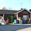  Vy från parkeringsplatsen.