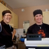 Bodil och Katta som äger och driver Ekströms Café & Bageri