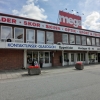 Megahuset i Örebro med Restaurang Tre Syskon. 