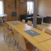 I helgen flyttade vi in en soffgrupp i en hörna av restaurangen.
