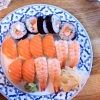 en Stor sushi