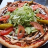 Kebab  pizza  special 