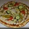 Mixpizza - kyckling och kebab!
Alltid fräscha grönsaker!