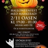 Nu är det kusligt nära ;) ...kom ihåg att köpa era biljetter till Lördagens Halloween fest!