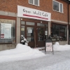 Outside, at minus 15 degrees Celsius