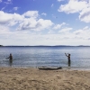 Bild från Stora sand, Ingarö av @mariajoelsson - #badpojkar #självapåstranden #äntligensol