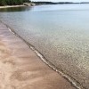Bild av @lotta_foglia - A normal summer this beach is overflowed. Now it's deserted.
