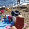 Bild från Prästryggens bad av @saraspringare - Vi tog en paus i skruvandet av det nya köket och åkte till vår favoritbadplats! #sommar #summer