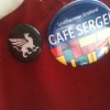 Idag lördag öppet till 22 på Café Sergel i Lindshammar (köket stänger 21). Kanske en caipirinha, mojito eller en svalkande öl på uteserveringen?  
Kolla gärna in minibutiken med bl.a. korvar från Stens i Åseda , knäcke och våra egna chutneys.
