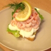 Årets första räkmacka! Varmt välkomna till Café Sjöstugan! 