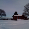 Lakeside cafe near Huskvarna.