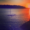 Bild från Nockebyklipporna av @adde1998 - Mysig kväll i slutet på sommarlovet
