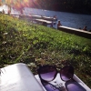 Bild från Badplatsen Stora Essingen av @paro_kh - These sunny days'll be over soon 