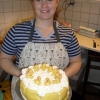 Hanna fixade dagens jätte snygga påsktårta.