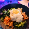 Bibimbap med kött