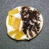 Så här ser vit choklad+lakrits+citron ut mmmm......!
