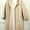 60´s coat and 50´s wedding dress