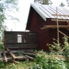 Sommaren 2009 tillbyggnaden från 1940 är nu snart också under tak