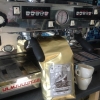 Ny kaffemaskin och nytt kaffe från microrosteriet Stockholm Roast! Yippi säger vi!
