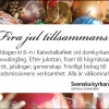 Fira jul tillsammans!

Juldagen kl 8-11 i Katedralkaféet vid domkyrkans huvudingång. Efter julottan, fram till högmässan: Gröt, julsånger, gemenskap. Frivilligt bidrag till Stadsmissionens verksamhet. Alla är välkomna!
