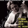 Gabbe gör entré på Kosmos och bjuder på en trubadur spelning fredagen den 10:e samt 17:e April mellan 18-21! Kom förbi, ta en bira och lyssna på skön musik!