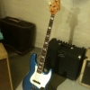 Fender jazzbass 70. 24000kr