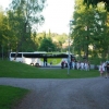 Bussankomst