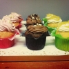 Nu har vi härliga Cupcakes i smakerna hallon, choklad och citron. 

Kom in och avnjut en i vintermörkret.