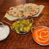 Bästa indisk mat tikka masala naan bröd 