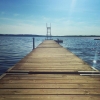 Bild från Revelbadet av @bjornolsson - Strålande väder och varmt och skönt i vattnet. #sommar #sunmer #sweden #sverige #laxå #askersund #brygga #bridge