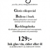 Ikväll är det våryra i Borensberg! Alla butiker är öppna kl. 17-20 med bra erbjudanden. Välkomna att avsluta kvällen hos oss på Gästis!