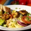 Färsk pasta med grillat kycklingspett

© El Paco AB