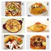 Dessa är några utav våra smakrika rätter från det traditionella italienska köket:

Bild 1: Kebabpizza med tomat-och vitlökssås samt jalapeños. 

Bild 2: Kebabtallrik serverad med bulgur, tomatsås, vitlökssås och sallad.

Bild 3: Gratinerad pasta.

Bild 4: