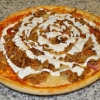 Pizza med kebab