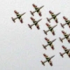 Utsikt från Åseby på Säve flygshow