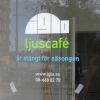 Stängt för säsongen.
