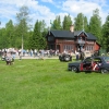 Mötesplats för veteranbilar på sommaren