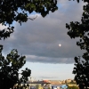 Walking bridge from Brämaregården to Frihamnspiren and the harbour area