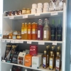På mässan hittade vi massa nya fina produkter, tillverkade av småproducenter från bl.a Öland, Småland, Halland och Bohuslän. Detta köpte vi givetvis in, så nu har vi både saft, te, marmelad, salt och socker gjort på Havtorn, jättegoda kryddsalt, olika mar