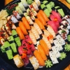 Det blir sushi fest varje dag. 