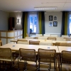 Samlingssalen/matsalen nedervåning stora huset, plats för 32 pers (och ja, det är en bar och en musikanläggning för dans :-)
