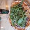 Oxfilepizza Special med mycket ruccola
