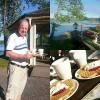 Bild från Lenhovda Sjöparken av @friskkarolina - Vacation Day 1: våfflor med pappa Frisk i fina sjöparken.