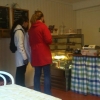 Full fart på caféet idag.