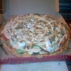 kebab pizza med pommes.