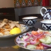 Idag på Söders Café. Plov- ris med lammkött och tillsats av morötter, serveras med sallad och bröd. Bästa drycken till denna rätt är svart- eller grönt te. Välkomna till oss!