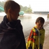 Bild från Simstadion Brottet av @martin_stegmark - Ganska ensamma på badet ikväll... Kan bero på storm och regn. :-) #thecrime #svensksommar
