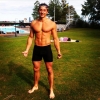 Bild från Simstadion Brottet av @martintunhag - #vilodag = #simning 0:) Supertaggad inför morgondagens klubbtävling med @crossfitkudos Efter fredagsfys är det nu fredagsmys med @juliuserikoskar 
#crossfit#crossfitkudos#swim#underarmour#brottethalmstad#hal