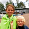 Bild från Simstadion Brottet av @johanwindahl - Möt Bronshajen och Baddaren. Första simmärkena fixade.