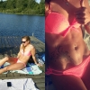 Bild av @louisekullenberg - Årets första dopp, pretty crazy och lite små kallt.. ✌
